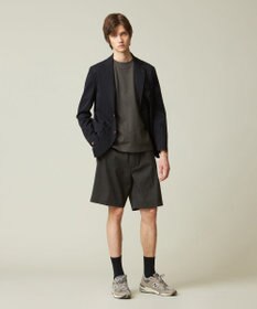 J.PRESS MEN 【ビジネス対応】【吸湿速乾】【J.PRESS PREMIUM JERSEY】 シアサッカー Tシャツ