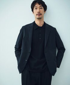 UNFILO MENS 【7つの機能付き】FINE MOVE スマート テーラード ジャケット ブラック