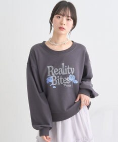 earth music&ecology ローズ×ロゴグラフィックスウェット