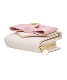 バイカラーベルトリボンミニウォレット / Maison de FLEUR