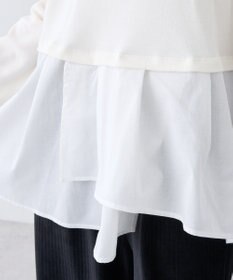 earth music&ecology 【吸湿発熱】あったかフェミニンインナー（シャツヘム）