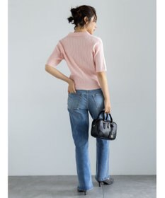 Te chichi ミニケーブルポロニット