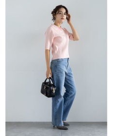 Te chichi ミニケーブルポロニット