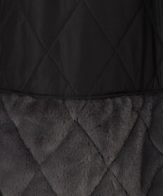 ANY SIS フェイクファーコンビキルティング アウター