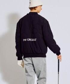 PW CIRCULUS 【撥水加工 / ストレッチ】【MEN】キルティング中綿プルオーバー ゴルフ