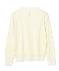 BEIGE， 【洗える】JULIE / シルク混クルーネックシアートップス