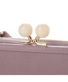 UNBILLION ペルケ perche / アクリル玉がま口2つ折り財布