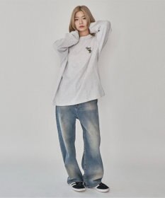 WEGO 【ユニセックス着用ITEM】別注BENDAVISワンポイントT（LS）