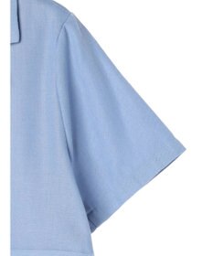 earth music&ecology リサイクルポリエステルブレンドショートシャツ