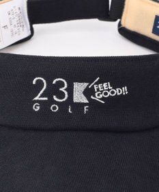 23区GOLF 【UNISEX】バイカラーバイザー