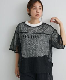 CRAFT STANDARD BOUTIQUE レースワイドTブラウス