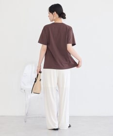 earth music&ecology シャーリングロゴTシャツ