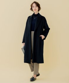 自由区 L 【WEB限定】ブラッシュドビーバー チェスターコート