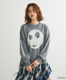 Green Parks ナイトメア／フェイスジャガードニットプルオーバー