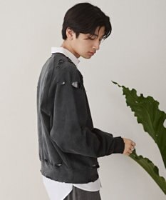 WEGO ショートダメージプルオーバー