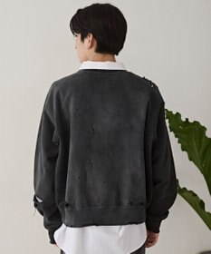 WEGO ショートダメージプルオーバー