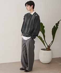 WEGO ショートダメージプルオーバー