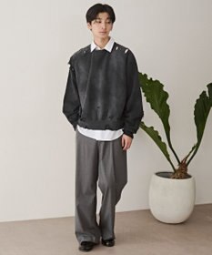 WEGO ショートダメージプルオーバー