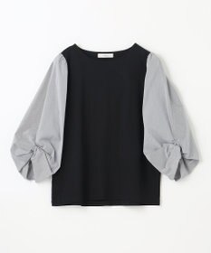 ANY L 【洗濯機可】着映える袖ねじりトップス