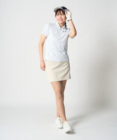 FILA GOLF／marie claire 【marie claire SPORT】 半袖ハイネックガラ