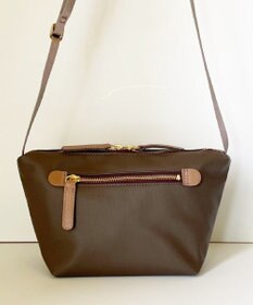 Hekhèr Le Style de Vie 新型追加【日本製 / 汚れにくい】PUコートコットンキャンバス×牛革付属 ショルダーバッグ