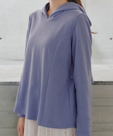 Tiaclasse 【洗える】裏毛バックフレアパーカー