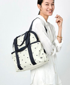 DOUBLE TROUBLE BACKPACK/ネイビースイスハート / LeSportsac