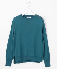 J.PRESS LADIES SILKY WOOL クルーネック ニット