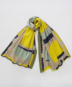 nitorito 【UNISEX】snowcover オリジナル雪山柄 ストール