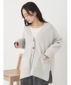 earth music&ecology やわらかタッチＶネックカーディガン