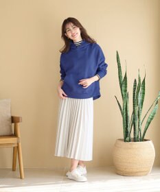 ANY 【14色展開/洗える】ウーリッシュ プリーツスカート