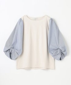 ANY 【洗濯機可】着映える袖ねじりトップス