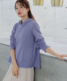 Tiaclasse 【洗える】裏毛バックフレアパーカー