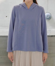 Tiaclasse 【洗える】裏毛バックフレアパーカー