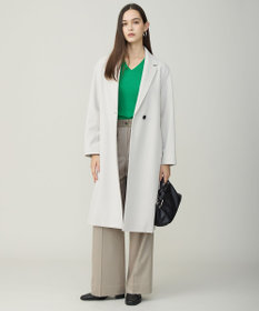 ICB L ウールカシミヤメルトン チェスターコート