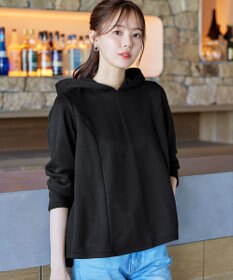 Tiaclasse 【洗える】裏毛バックフレアパーカー