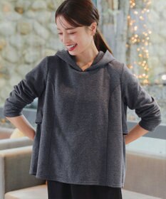 Tiaclasse 【洗える】裏毛バックフレアパーカー