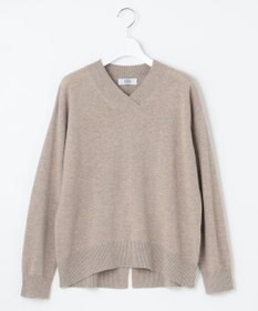 J.PRESS LADIES L 【洗える・WEB限定カラーあり】CASHMERE BLEND Vネック ニット