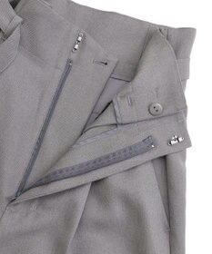 YECCA VECCA 【UVカット/接触冷感/洗える】ベルト付きイージーケアワイドパンツ