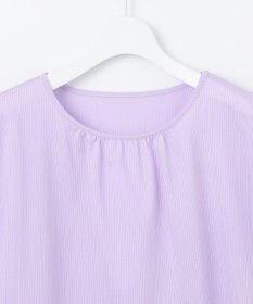 J.PRESS LADIES S 【WEB限定カラーあり・洗える】ストライプジャージー フレンチスリーブ カットソー