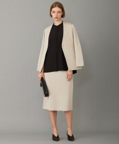 ICB L 【接触冷感・UVケア・洗える】 レーヨンコンパクトローン ボウタイシャツ