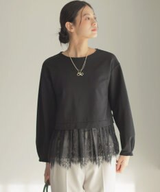 組曲 パールライクエンドノットレイヤード ネックレス