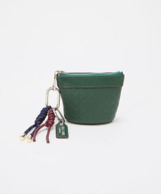 TOPKAPI 【TREASURE TOPKAPI】スムースレザー 幾何柄 マルチケース バッグチャーム