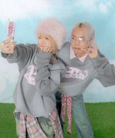 WEGO 【ユニセックス着用ITEM】サークルロゴプルオーバー