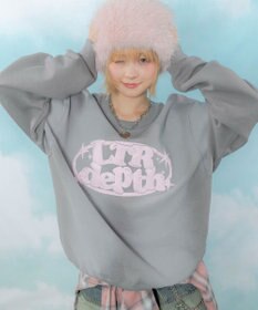 WEGO 【ユニセックス着用ITEM】サークルロゴプルオーバー