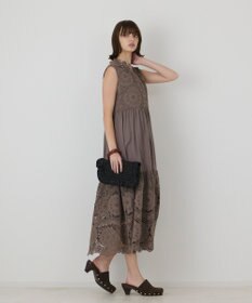 GRACE CONTINENTAL エンブロイダリーワンピース