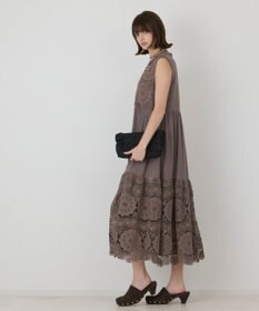 GRACE CONTINENTAL エンブロイダリーワンピース