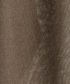 YECCA VECCA シアーニットロング丈カーディガン