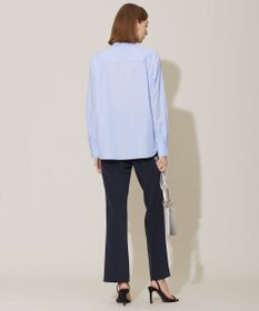 ICB 【洗える】TaPeダブルクロス セミフレアパンツ