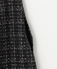 組曲 ラメステッチツイード スカート